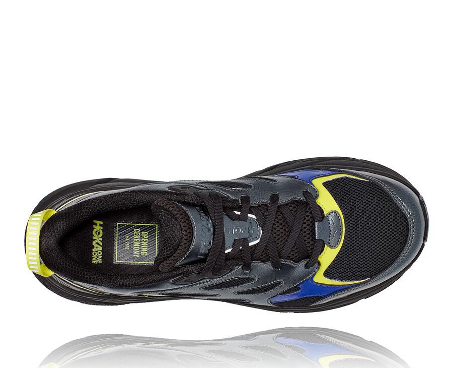 Running Shoes Mens - Hoka One One X Opening Ceremony Bm Clifton - Black - VPUMZJS-68